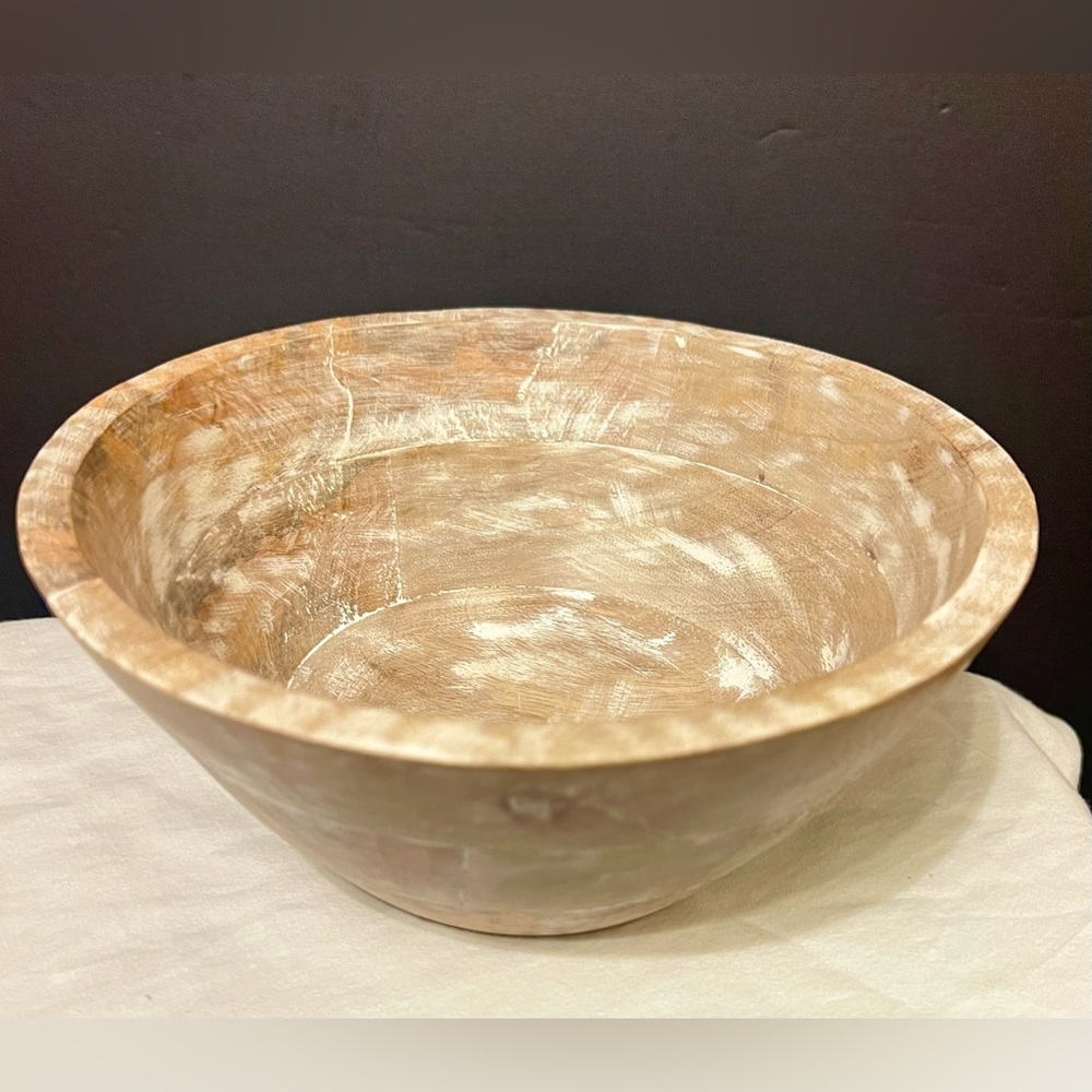 Handmade Wooden Bowl, versatile, and practical, all natural eco-friendly…